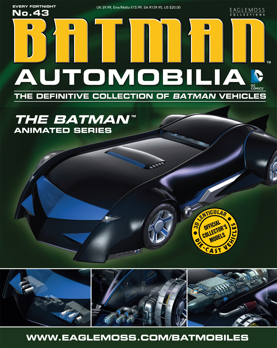 DC: DC: Batman Automobilia Collection Magazine #43 Batman Animated Series  MK2 published by Eaglemoss Publications @  - UK and  Worldwide Cult Entertainment Megastore