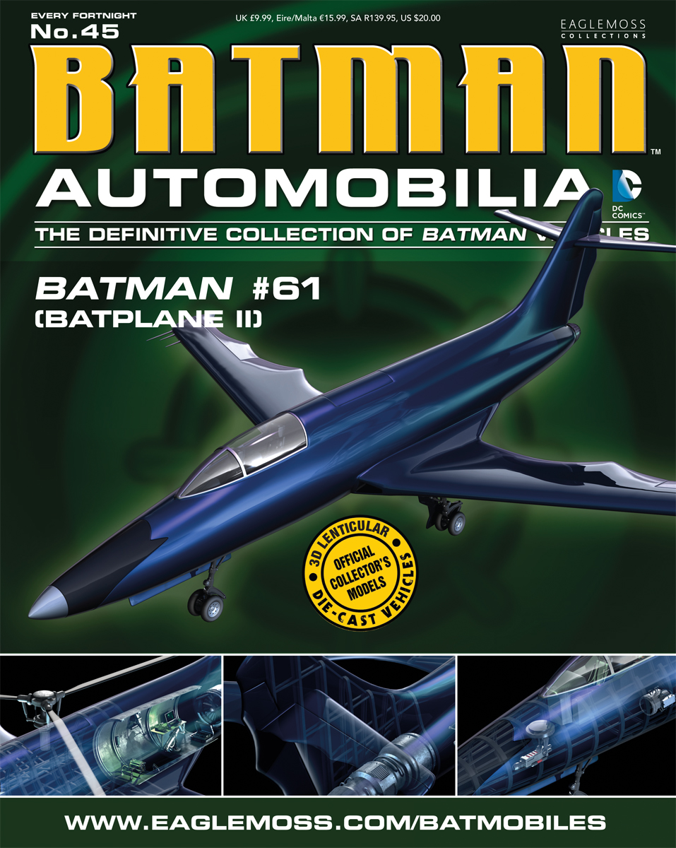 DC: DC: Batman Automobilia Collection Magazine #45 Batplane published by DC  Comics @  - UK and Worldwide Cult Entertainment Megastore