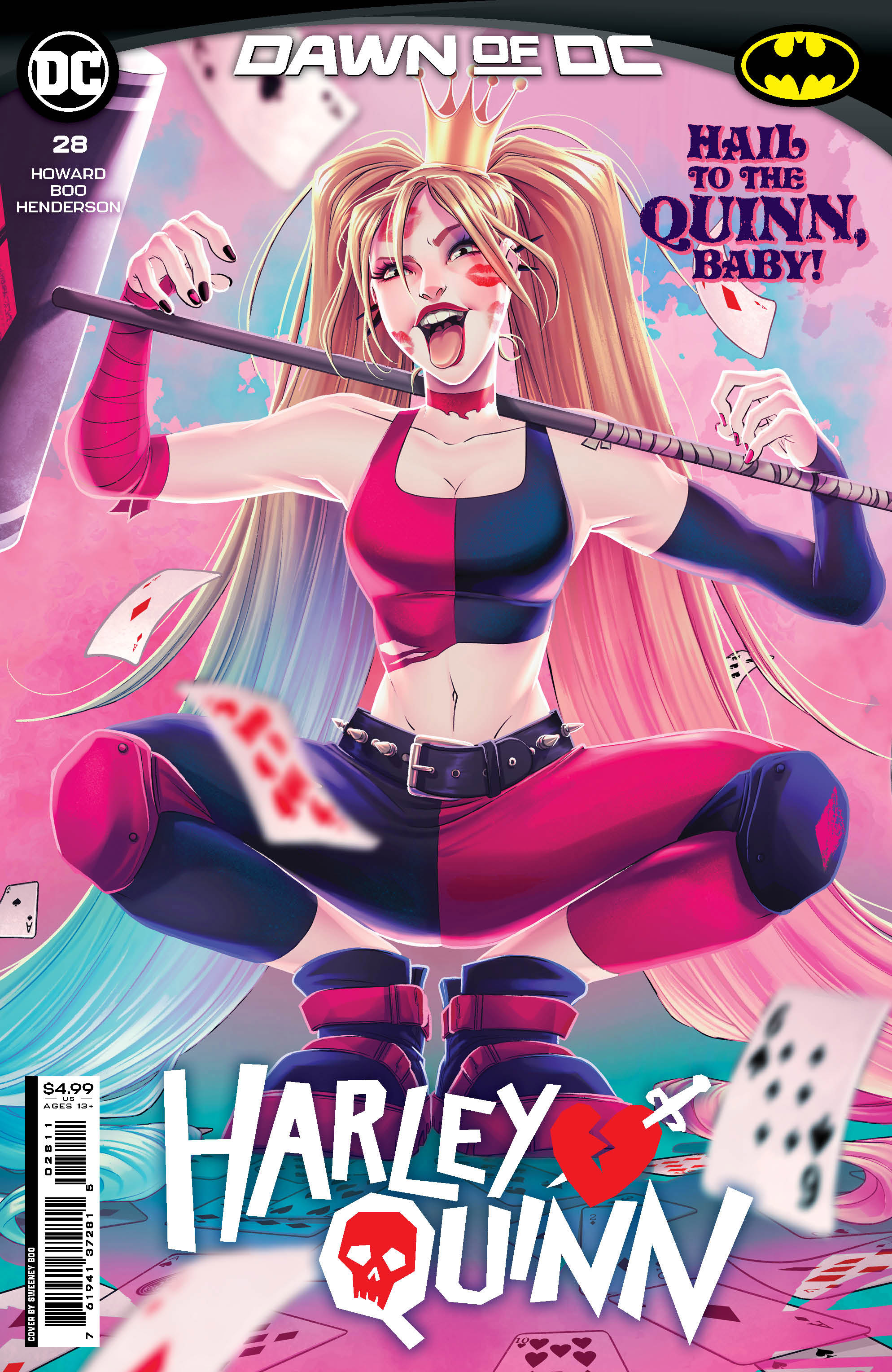 DC: Harley Quinn #28 (Cover A Sweeney Boo) from Harley Quinn by Tini Howard  published by DC Comics UK and Worldwide Cult  Entertainment Megastore