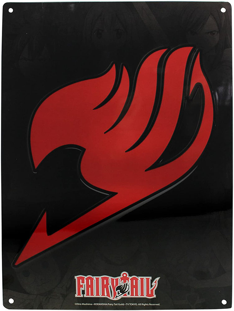 Abysee Corp Fairy Tail Metal Wall Sign The Guild Emblem Forbiddenplanet Com Uk And Worldwide Cult Entertainment Megastore