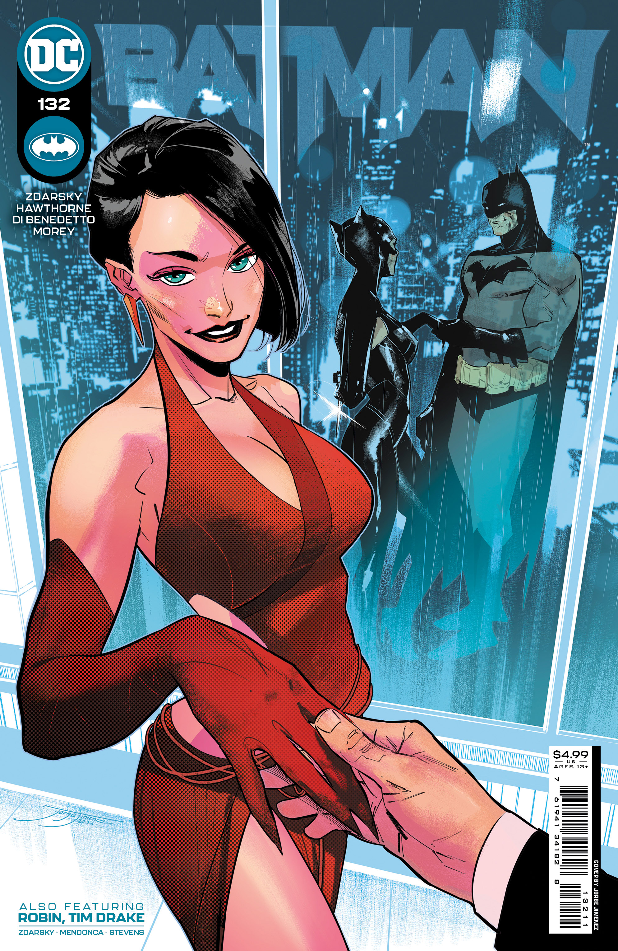 DC: Batman #132 (Cover A Jorge Jimenez) from Batman by Chip Zdarsky  published by DC Comics @  - UK and Worldwide Cult  Entertainment Megastore