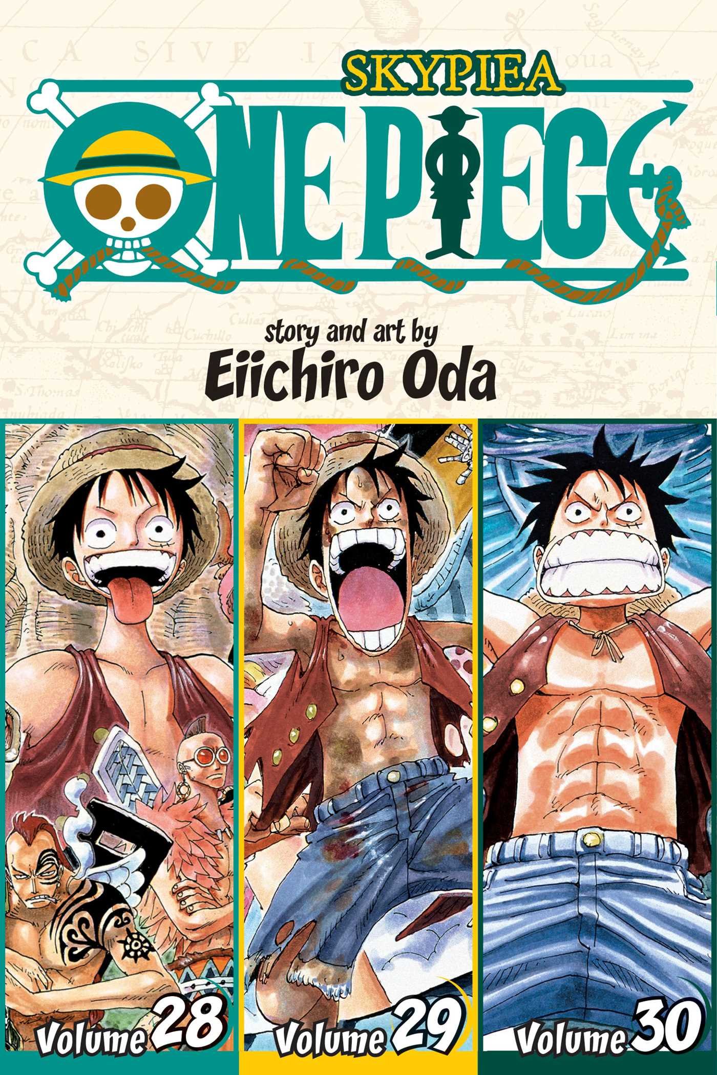 One Piece One Piece Skypiea 3 In 1 Edition Volume 10 By Eiichiro Oda Published By Viz Media Llc Forbiddenplanet Com Uk And Worldwide Cult Entertainment Megastore