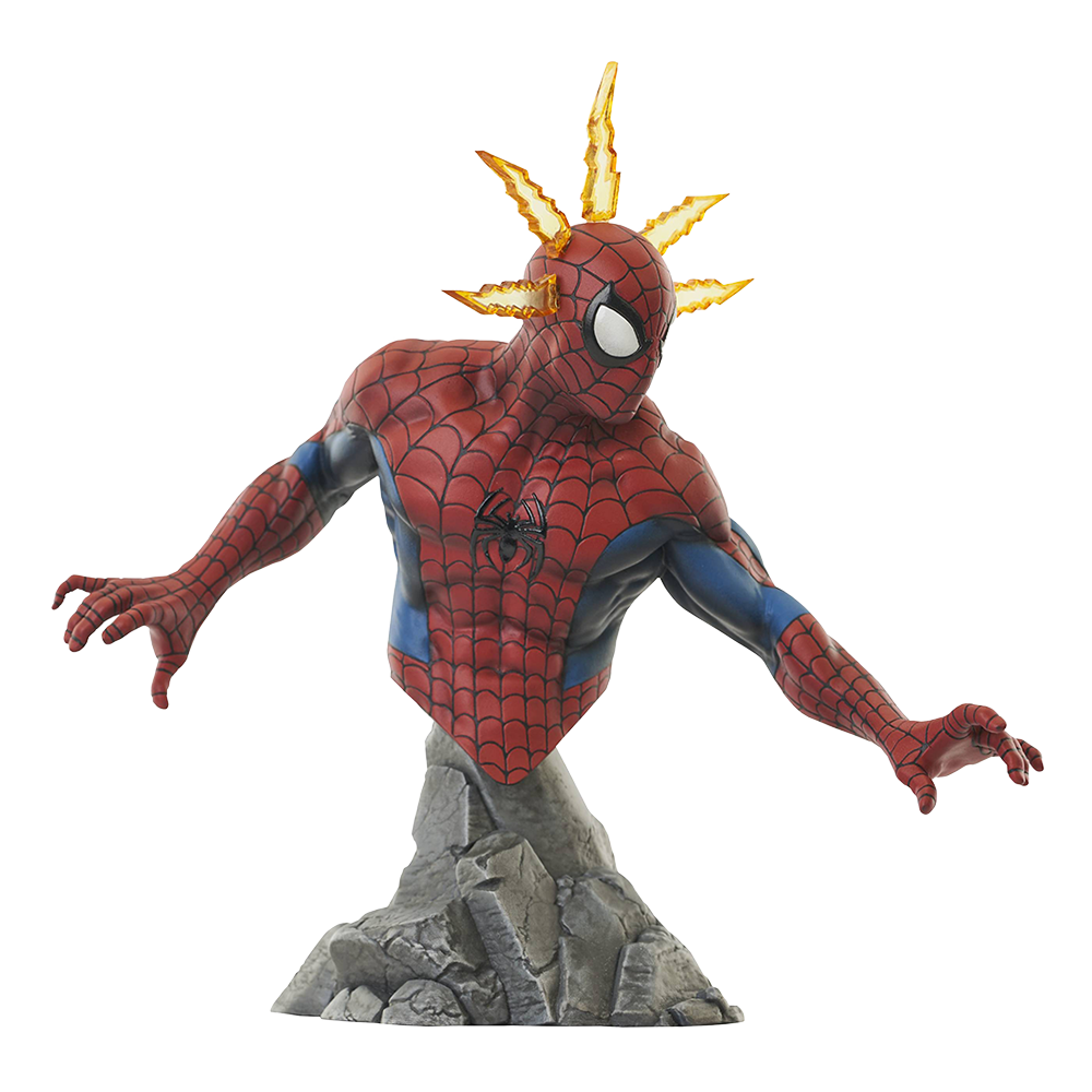 Spider-Man Marvel Animated Series Spider-Man 6 Inch Bust Statue 1/7 Scale 