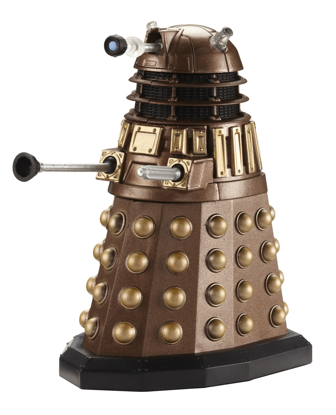 Doctor who  Bronze colour  Dalek soft toy  figure with lights and sounds