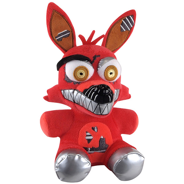 FNAF Plushies – Personagens completos (17,78 cm) – (Nightmare Foxy