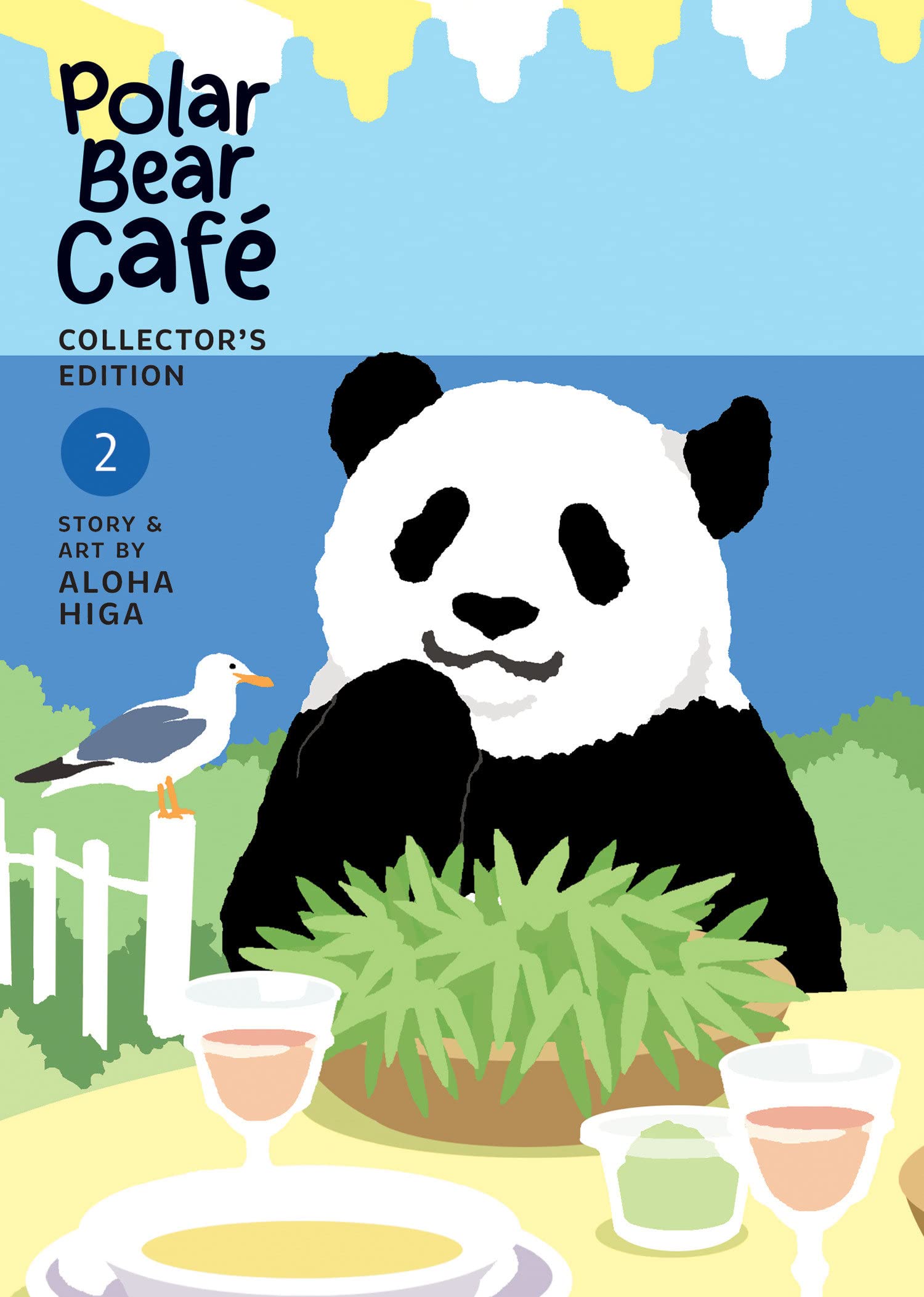 Amazon.com: Polar Bear Cafe (Shirokuma Cafe) Anime Fabric Wall Scroll  Poster (16 x 24) Inches.[WP]-Pol-3: Posters & Prints