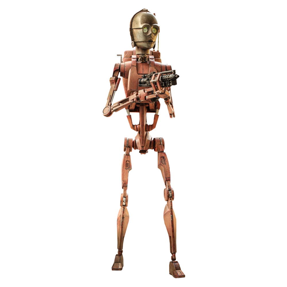 Star Wars: Attack Of Clones: 20th Anniversary: Hot Toys 1/6 Scale Action  Figure: Battle Droid