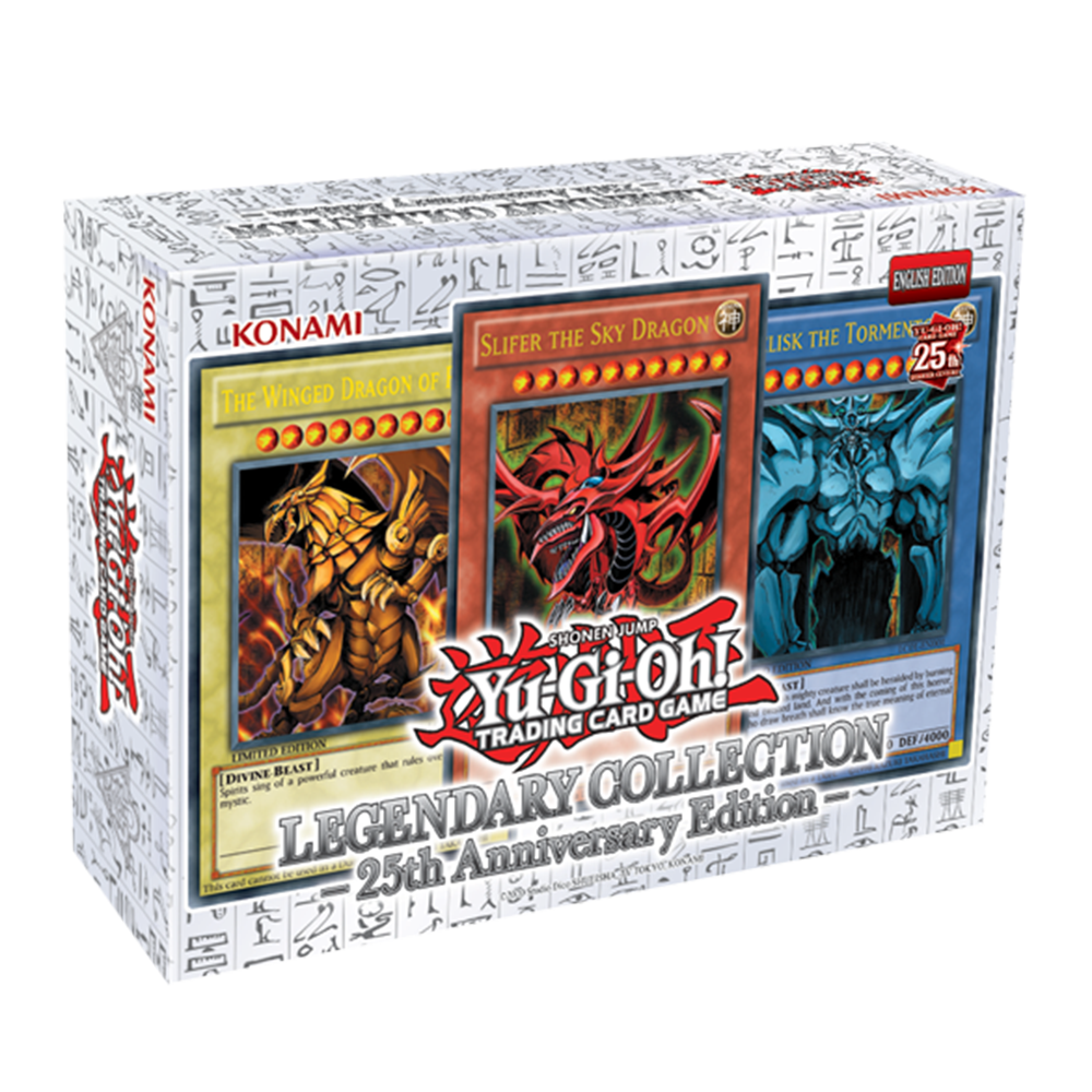Konami: Yu-Gi-Oh!: Yu-Gi-Oh!: Legendary Collection: Reprint 2023: 25th  Anniversary Edition UK and Worldwide Cult  Entertainment Megastore