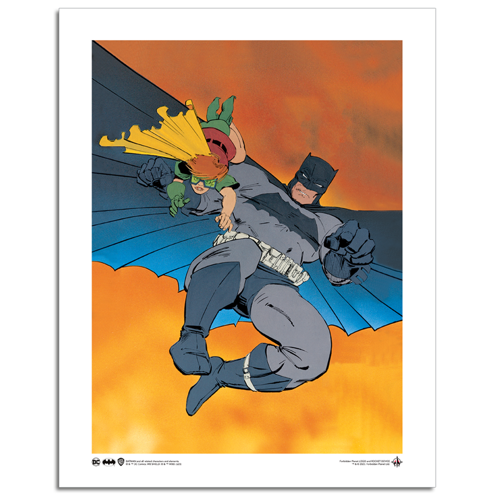 Forbidden Planet Originals: DC: Batman: The Dark Knight Returns: Art Print:  Got Ya! By Frank Miller @  - UK and Worldwide Cult  Entertainment Megastore