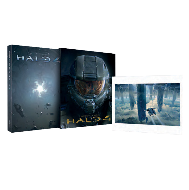 Halo: The Art Of Halo 4 (Signed Limited Edition Hardcover) by Paul Davies  published by Titan Books @  - UK and Worldwide Cult  Entertainment Megastore