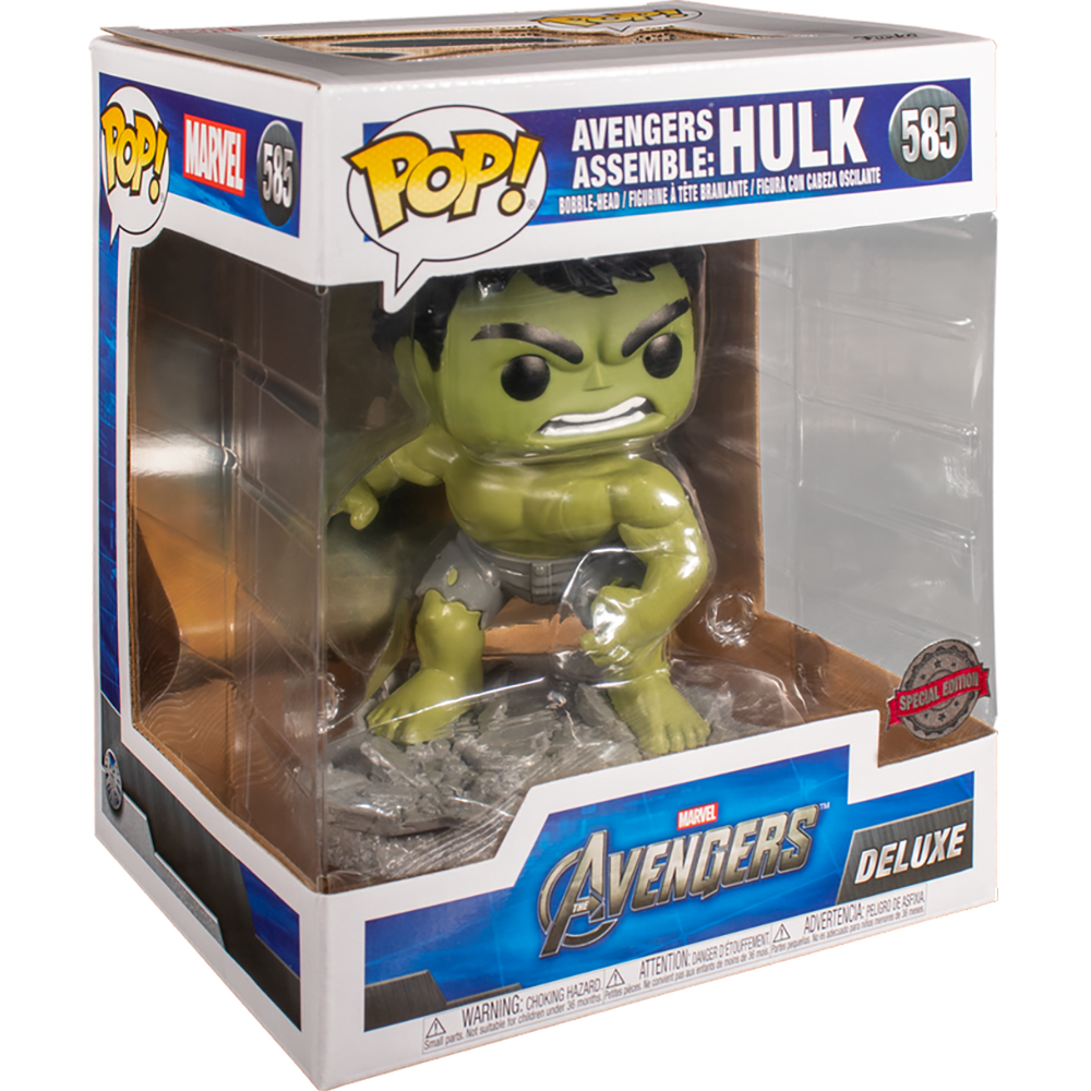 Funko Pop! Deluxe: Marvel Avengers - Hulk - (Assemble) - Figura de