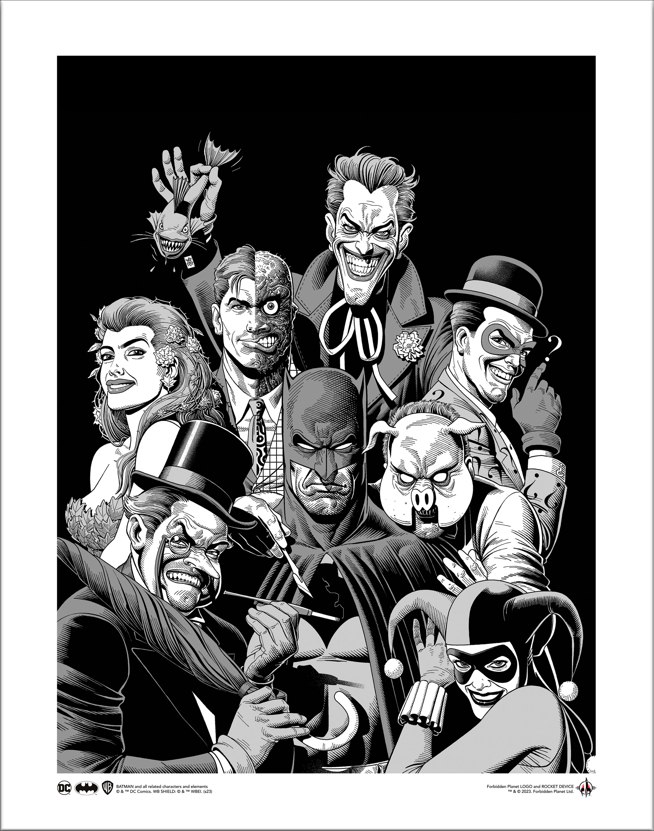 Forbidden Planet Originals: DC: Batman: Art Print: Detective Comics 1000 By Brian  Bolland @  - UK and Worldwide Cult Entertainment  Megastore