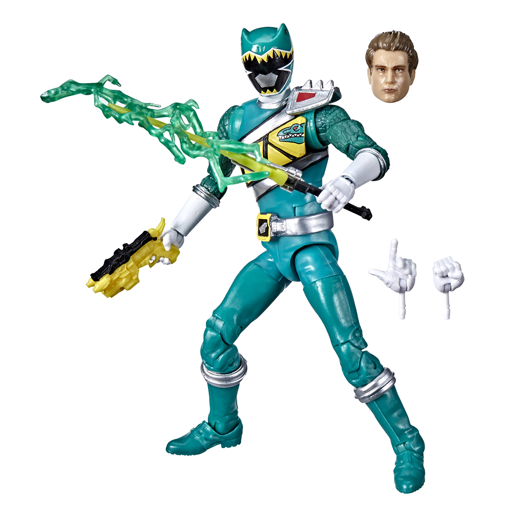 Power Rangers Lightning Collection Dino Thunder White Ranger 15-cm Premium Collectible Action Figure Toy for Ages 4 and Up with Accessories 