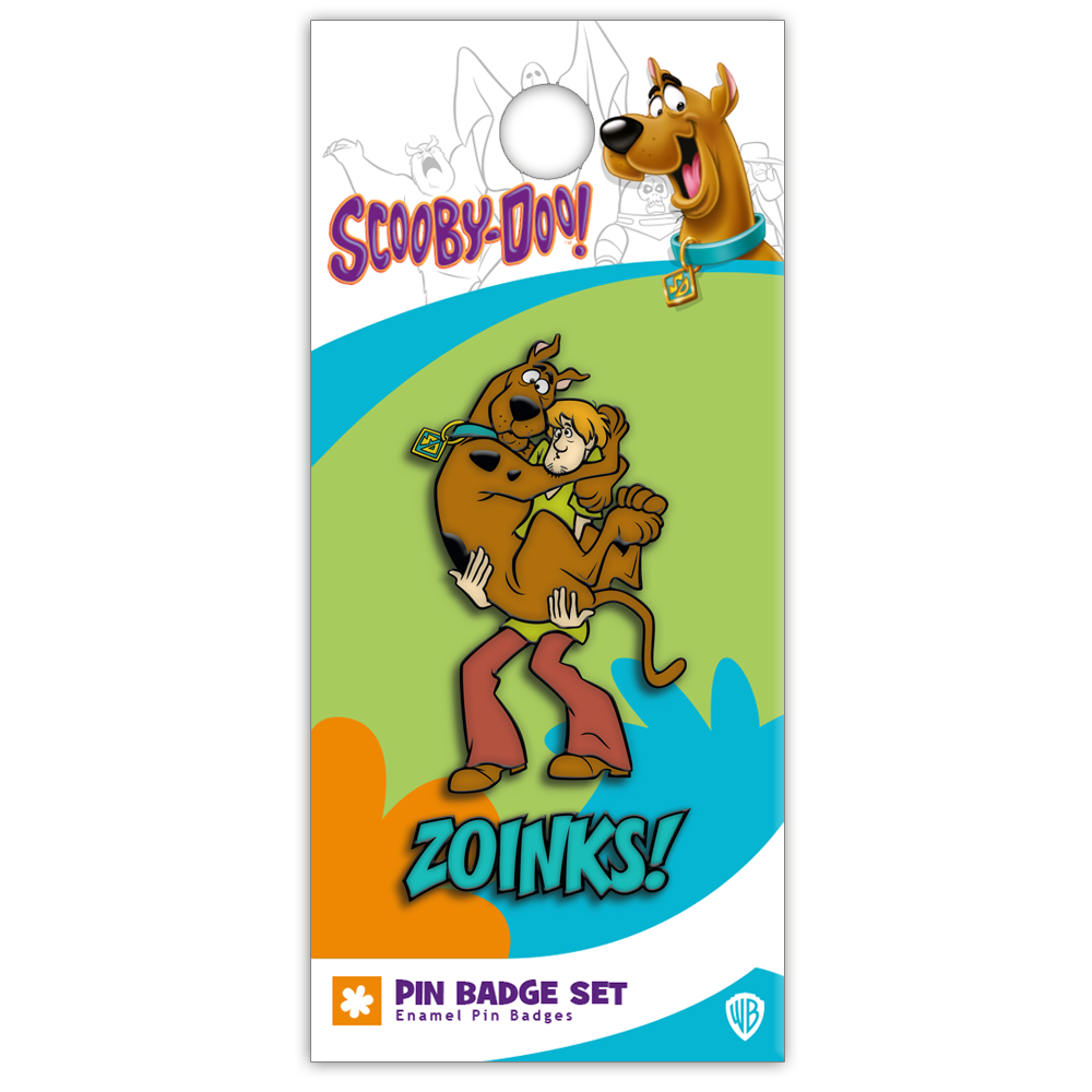 Scooby-Doo: Enamel Pin Badge Set: Shaggy & Zoinks