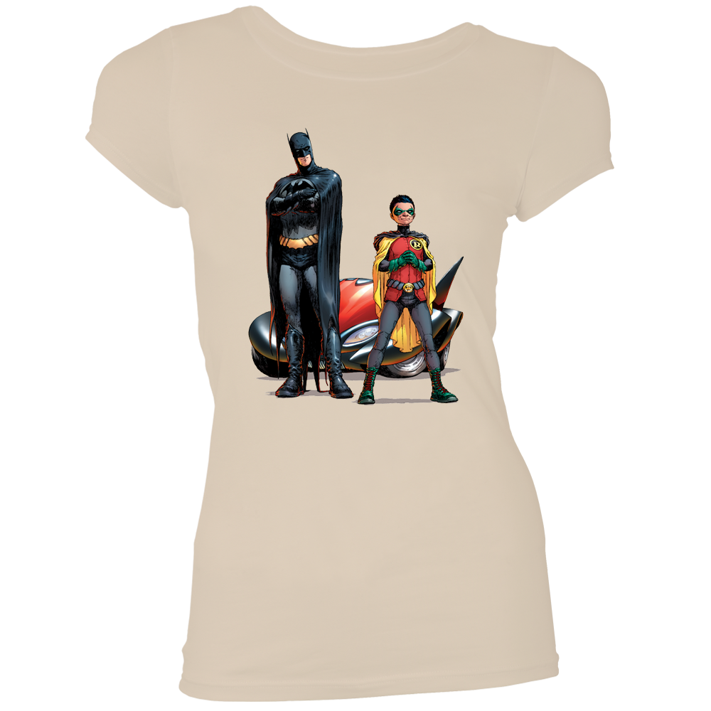 Forbidden Planet Originals: DC: Batman: Women's Fit T-Shirt: Batman & Robin  By Frank Quitely @  - UK and Worldwide Cult  Entertainment Megastore