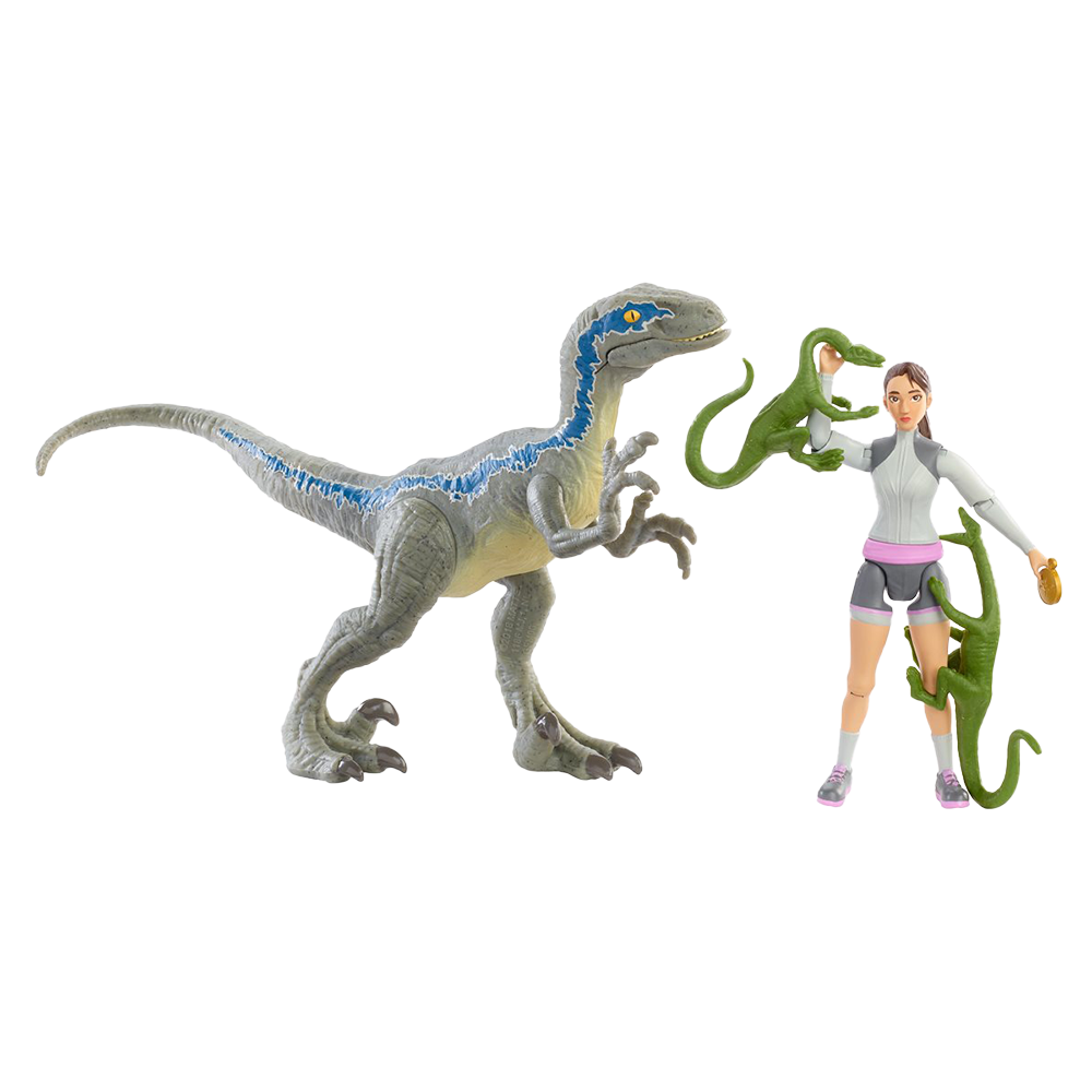 Mattel Jurassic Park Jurassic World Camp Cretaceous Action Figure Set Yaz Velociraptor Blue Forbiddenplanet Com Uk And Worldwide Cult Entertainment Megastore