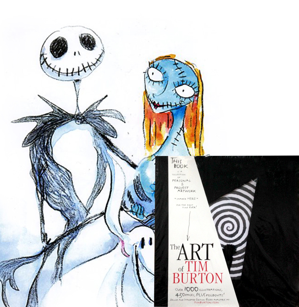 The Art Of Tim Burton Hardcover by Tim Burton published by