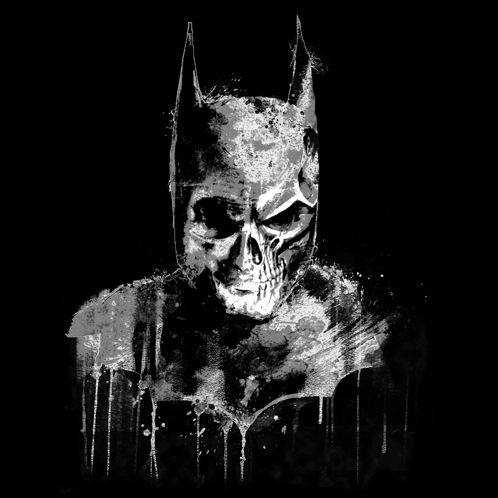 Forbidden Planet Originals: Batman: Batman: T-Shirt: Bat Skull @   - UK and Worldwide Cult Entertainment Megastore