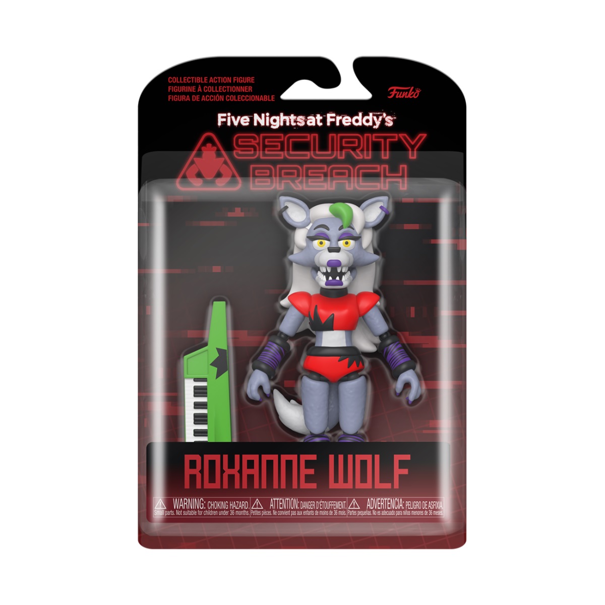 Roxanne Wolf Collectible Toy Funko 47493 Action Figure Five nights at Freddys-PizzaPlex Multicolour