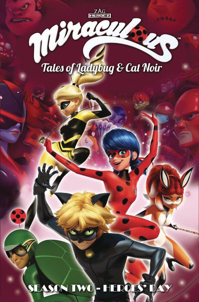 Miraculous Tales Of Ladybug Cat Noir Season 2 Volume 13 Heroes Day