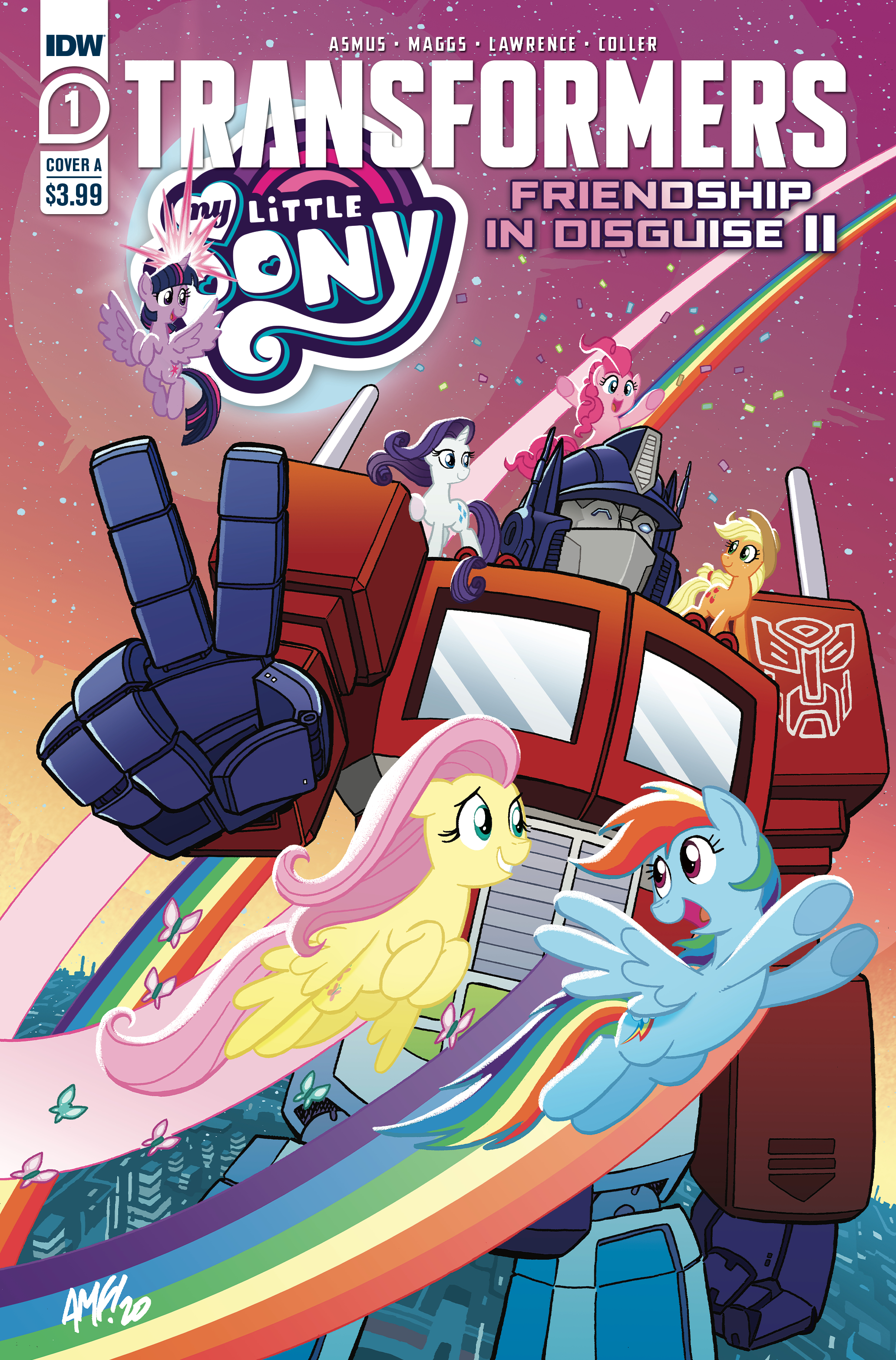 MY LITTLE PONY FRIENDSHIP IS MAGIC #79 COVER A NM 1ST PRINT IDW 2019 