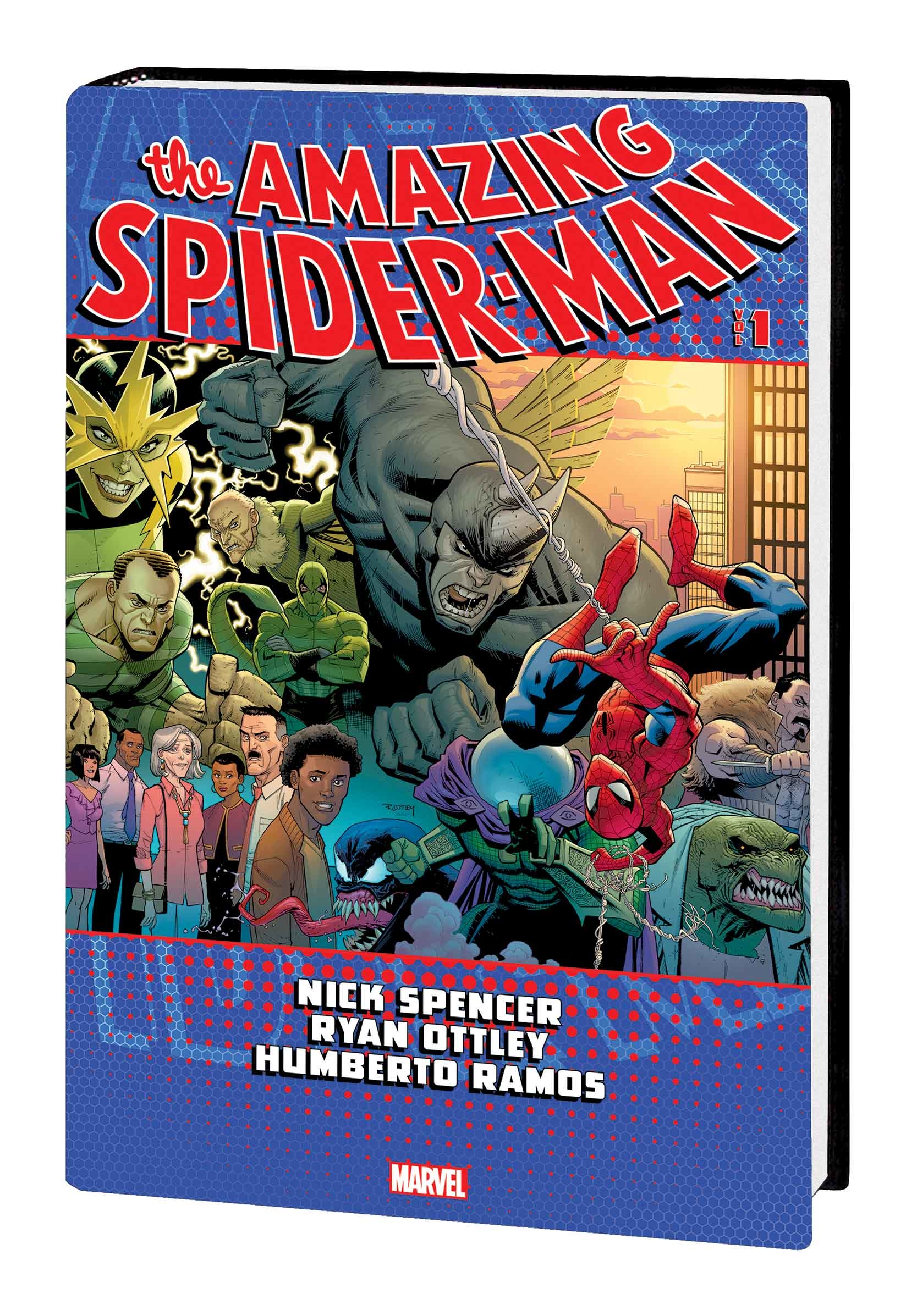 Marvel: Amazing Spider-Man: Spencer: Omnibus: Volume 1 (DM Variant  Hardcover) by Roger McKenzie published by Marvel Comics @   - UK and Worldwide Cult Entertainment Megastore