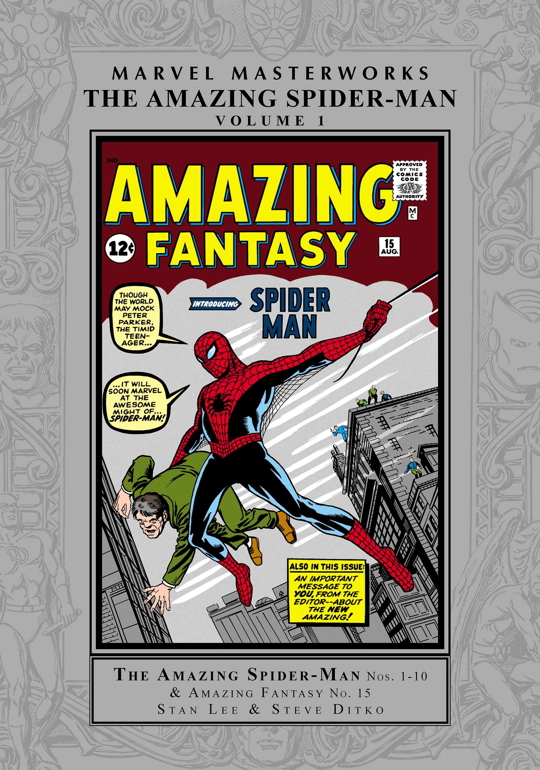 Marvel: Marvel Masterworks: Amazing Spider-Man: Volume 1 (Hardcover) by  Stan Lee published by Marvel Comics @  - UK and  Worldwide Cult Entertainment Megastore