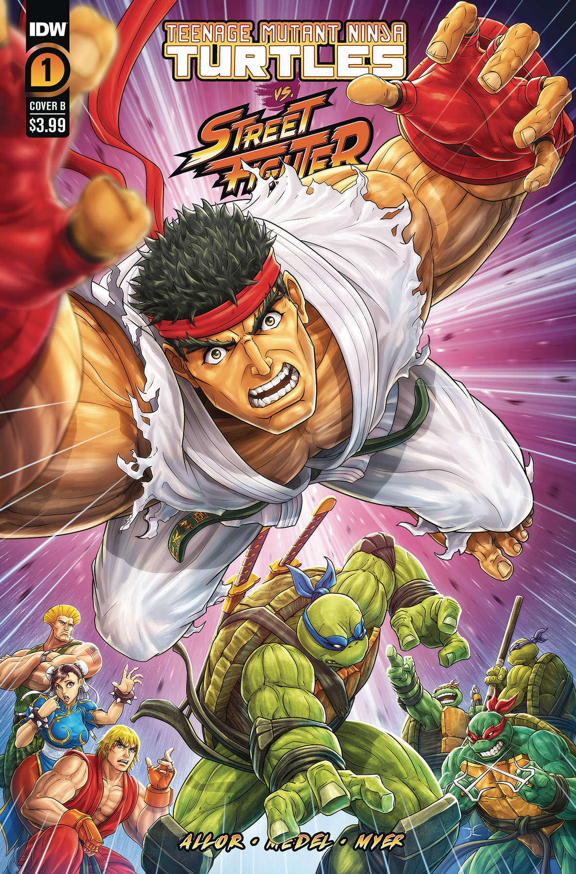 TMNT vs. Street Fighter #1 - REIQ Exclusive