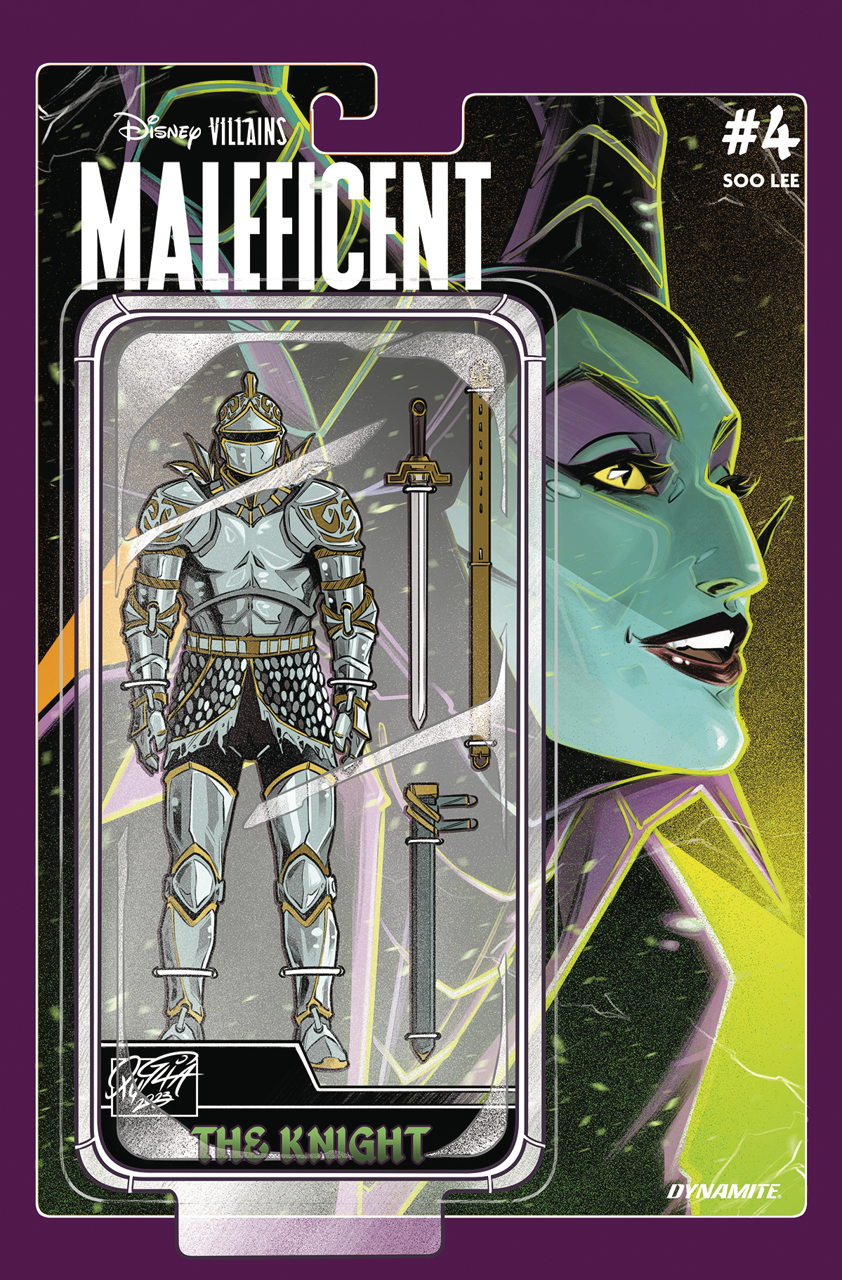 Disney Villains Maleficent No. 1 Ivan Talavera Variants LTD 400 Each -  Purple Variant (1 Comic)