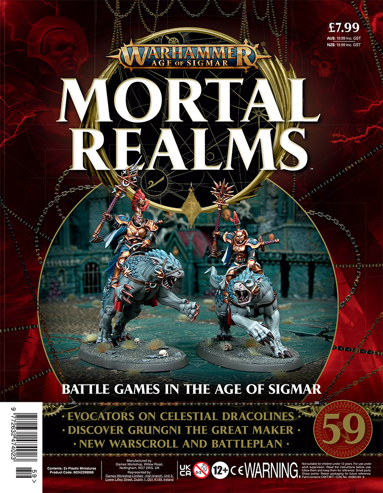 Warhammer Warhammer Age Of Sigmar Mortal Realms 59 Published By Hachette Forbiddenplanet Com Uk And Worldwide Cult Entertainment Megastore