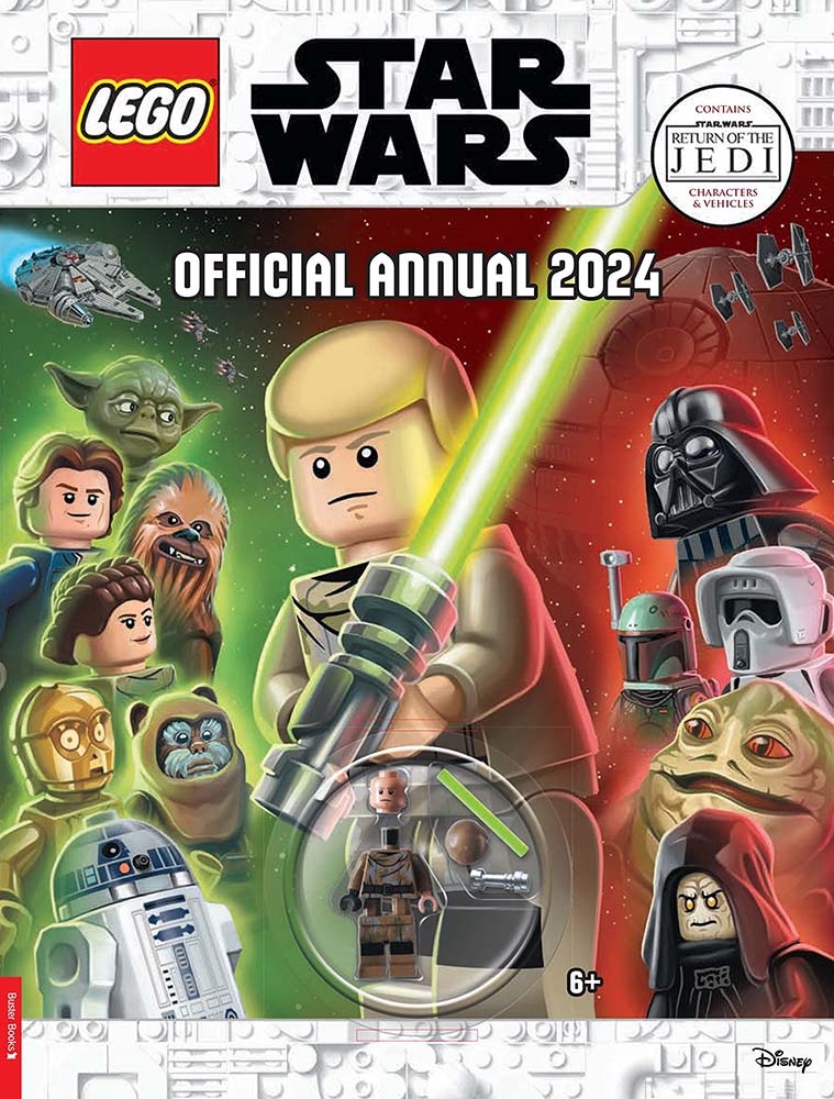 Star Wars: LEGO: Star Wars: Official Annual: 2024: With Luke Skywalker Minifigure (Hardcover) Buster Books published by Buster Books @ ForbiddenPlanet.com - UK and Worldwide Cult Entertainment Megastore