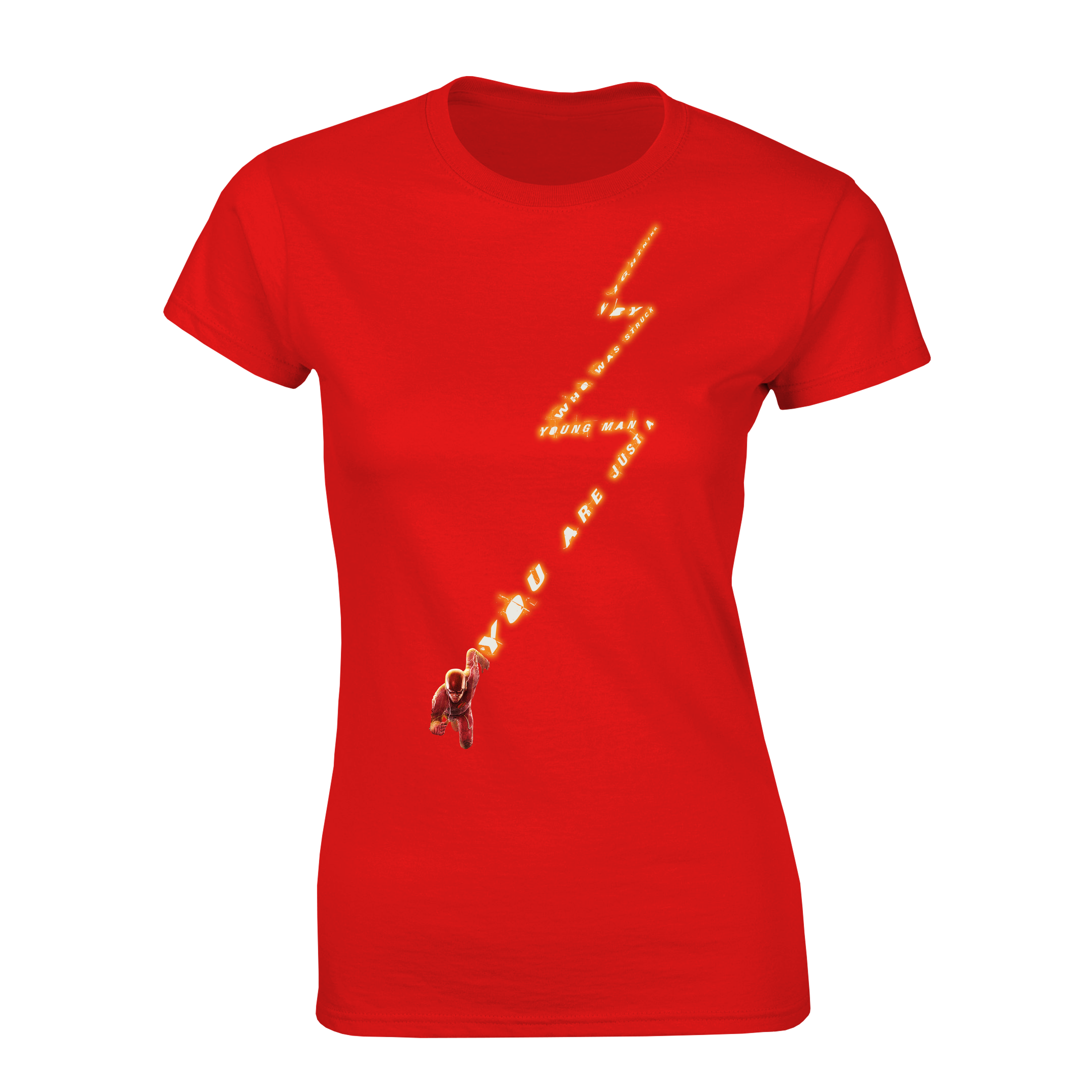 just run flash t shirt